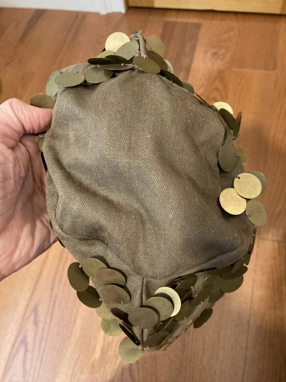 Mossimo Gold Disc hobo bag